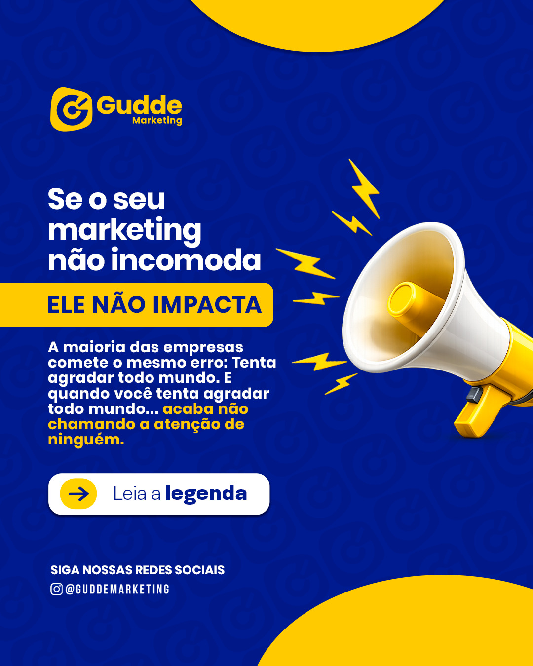 Conteúdo da Gudde Marketing sobre personalidade e diferenciação de marca