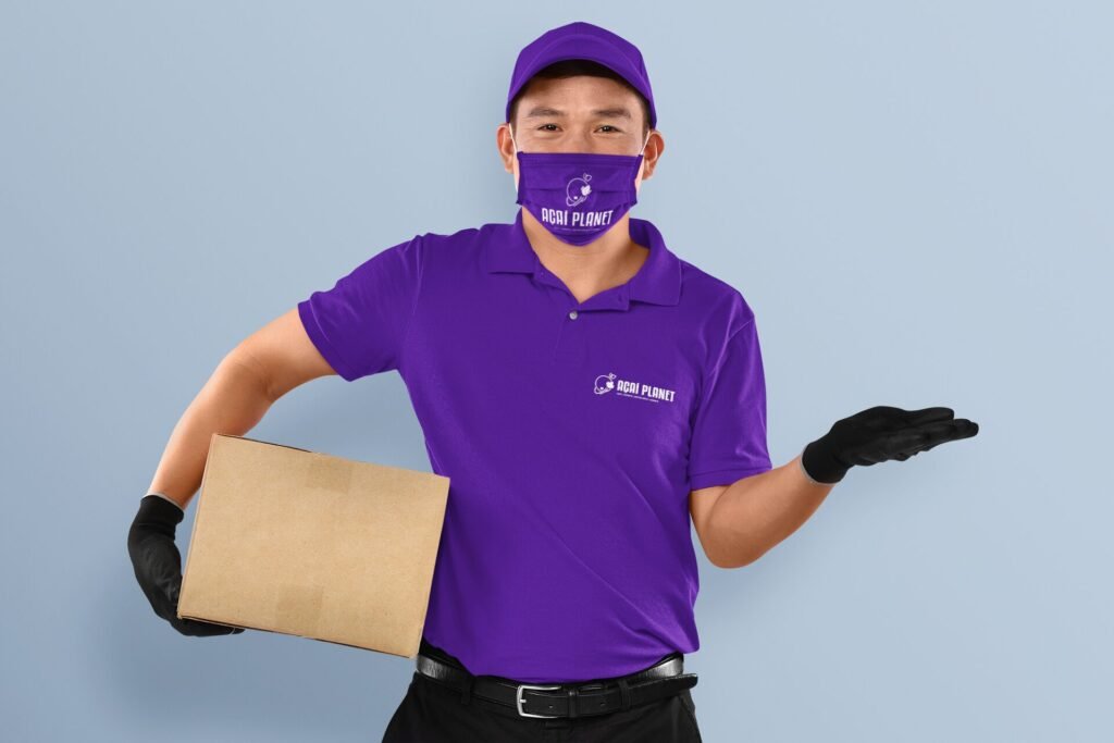 mockup-of-a-delivery-man-wearing-a-face-mask-and-a-polo-shirt-44199-r-el2